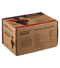 Циркуляционный насос для систем отопления Belamos BRS32/6G DN32 подъем 6 м 180 мм с гайками (BRS32/6G) - фото 5