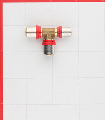 Тройник Tiemme 20(пресс) х 20(пресс) х 16(пресс) - фото 5