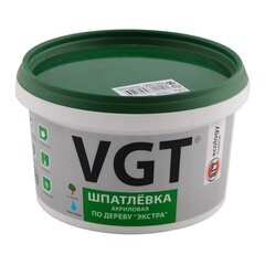 Шпатлевка ВГТ Экстра по дереву белая 1 кг