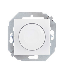 Изображение товара Диммер Simon 15 встраиваемый белый поворотно-нажимной (1591311-030)