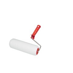 Валик малярный с рукояткой "Поролон", ось 6мм, D48мм, 100мм, (шт.)