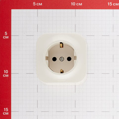 Розетка Legrand Quteo накладная слоновая кость (782250) - фото 4