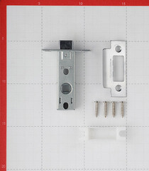 Защелка межкомнатная Palladium 100 PC хром - фото 2