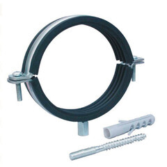 Хомут сантехнический, шпилька + дюбель, 3/4", диаметр 25-30мм, (шт.)