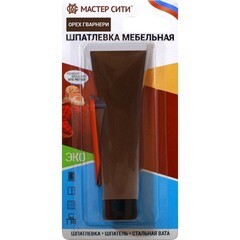 Шпатлевка для мебели Мастер Сити орех гварнери 58 г