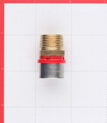 Соединитель прямой Tiemme 32(пресс) х 1 НР(ш) - фото 4