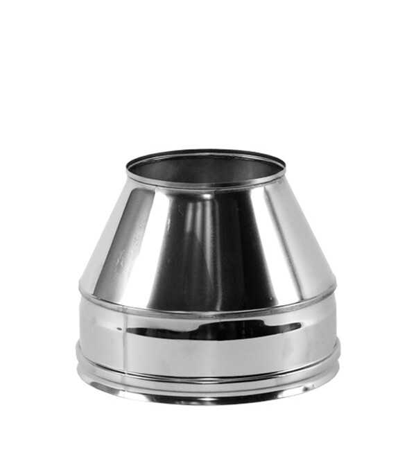 Изображение товара Конус Вулкан V50R 150х250 мм из нержавеющей стали с изоляцией для дымохода