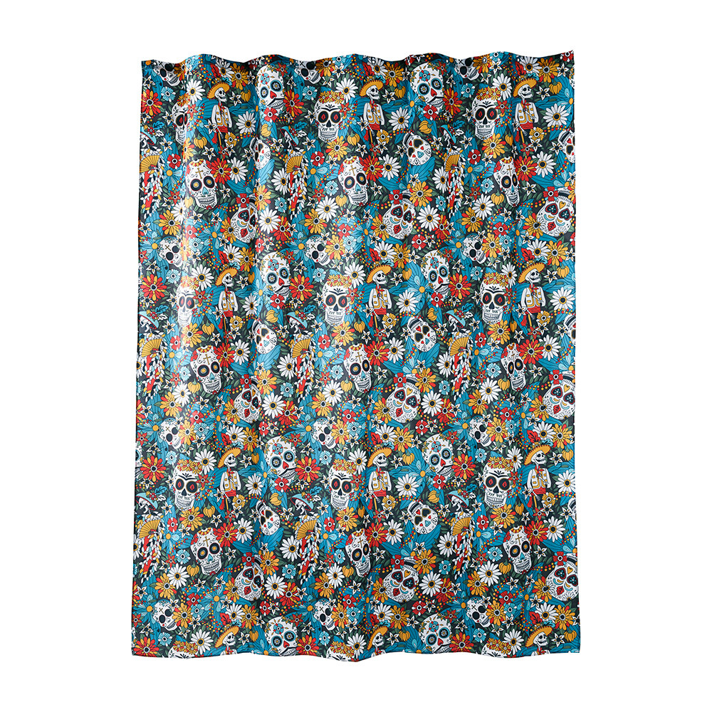 Изображение товара Штора для ванны Moroshka Los Muertos 180x200 см полиэстер водонепроницаемая