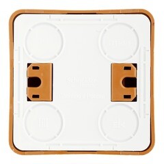 Выключатель Systeme Electric Этюд одноклавишный накладной бук с подсветкой (BA10-005T) - фото 3