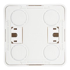 Выключатель Systeme Electric Этюд одноклавишный накладной белый с подсветкой (BA10-005B) - фото 5