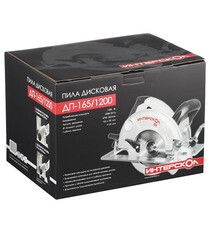 Пила дисковая электрическая Интерскол ДП-165/1200 1200 Вт 165 мм (96.1.0.00) - фото 3