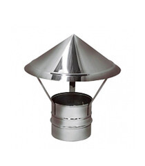 Изображение товара Зонт d115 мм на расширителе зеркальный без изоляции AISI 304