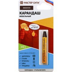 Карандаш восковой для мебели Мастер Сити Махагон 6 г