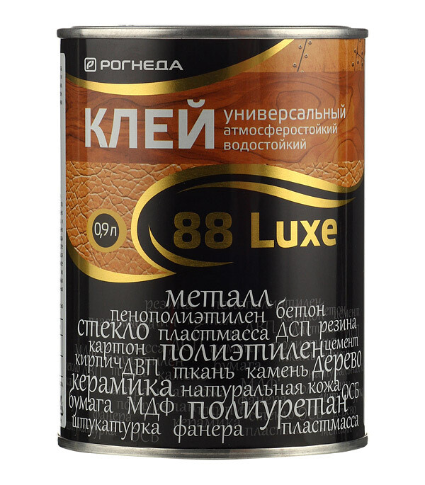 Изображение товара Клей контактный каучуковый Рогнеда 88-Luxe универсальный 0,9 л