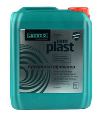 Изображение товара Добавка суперпластификатор для бетонов и растворов CemMix CemPlast 5 л