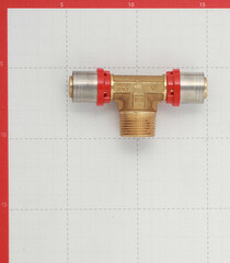 Тройник Tiemme 20(пресс) х 3/4 НР(ш) х 20(пресс) - фото 4