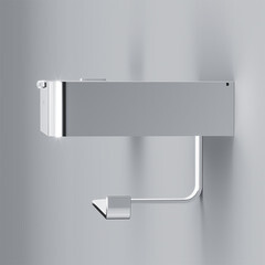 Держатель для туалетной бумаги AM.PM Inspire 2.0 с полкой металл хром (A50A341500) - фото 3