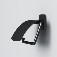 Держатель для туалетной бумаги AM.PM Gem с крышкой металл черный (A90341422) - фото 5