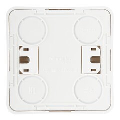 Выключатель Systeme Electric Этюд одноклавишный накладной кремовый с подсветкой (BA10-005K) - фото 4