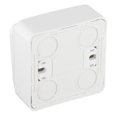 Выключатель Systeme Electric Этюд одноклавишный накладной белый с самовозвратом (KA10-001B) - фото 3