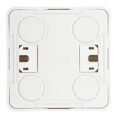 Переключатель Systeme Electric Этюд одноклавишный накладной белый (BA10-004B) - фото 2