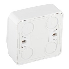 Переключатель Systeme Electric Этюд одноклавишный накладной белый с подсветкой (BA10-007B) - фото 3