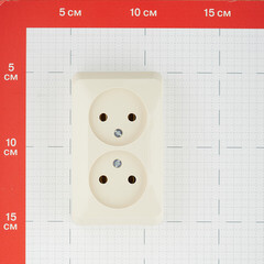 Розетка Systeme Electric Этюд накладная кремовая (PA16-005K) - фото 2