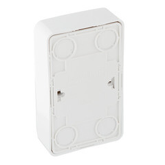 Розетка Systeme Electric Этюд накладная белая со шторками (PA16-006B) - фото 3