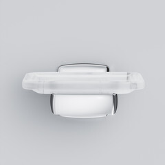 Мыльница для ванной AM.PM Gem с держателем стекло/металл хром (A9034200) - фото 5