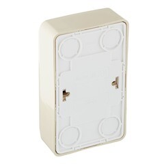 Розетка Systeme Electric Этюд накладная кремовая со шторками (PA16-006K) - фото 2