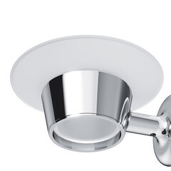 Мыльница для ванной AM.PM Like с держателем стекло/металл хром (A8034200) - фото 2