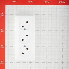 Розетка Systeme Electric Этюд накладная белая (PA16-009B) - фото 2