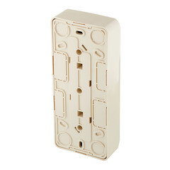 Розетка Systeme Electric Этюд накладная кремовая со шторками (PA16-010K) - фото 3