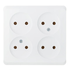 Розетка Systeme Electric Этюд накладная белая (PA16-205B) - фото 1