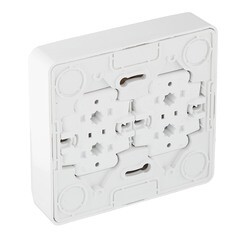 Розетка Systeme Electric Этюд накладная белая (PA16-205B) - фото 2