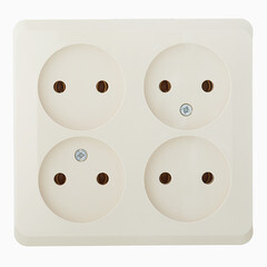 Розетка Systeme Electric Этюд накладная кремовая (PA16-205K) - фото 1