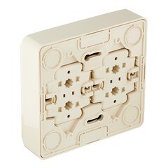 Розетка Systeme Electric Этюд накладная кремовая (PA16-205K) - фото 3