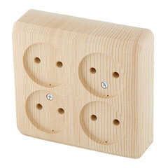 Розетка Systeme Electric Этюд накладная сосна (PA16-205D) - фото 5