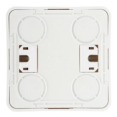 Розетка Systeme Electric Этюд накладная кремовая со шторками (PA16-004K) - фото 4