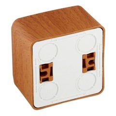 Розетка Systeme Electric Этюд накладная бук со шторками (PA16-004T) - фото 3