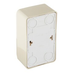 Розетка Systeme Electric Этюд накладная кремовая (PA16-007K) - фото 4