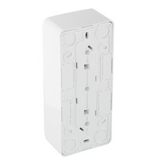 Розетка Systeme Electric Этюд накладная белая со шторками (PA16-012B) - фото 2