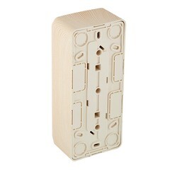 Розетка Systeme Electric Этюд накладная сосна со шторками (PA16-012D) - фото 4