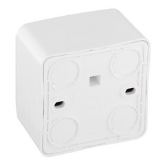 Розетка телефонная Systeme Electric Этюд накладная белая (TELA-001B) - фото 3