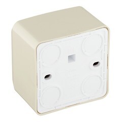 Розетка телефонная Systeme Electric Этюд накладная кремовая (TELA-001K) - фото 3