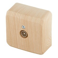 Розетка телевизионная Systeme Electric Этюд накладная сосна (TVA-002D) - фото 2