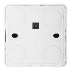 Розетка компьютерная Systeme Electric Этюд накладная белая (KOMA-001B) - фото 5