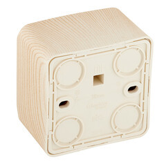 Розетка компьютерная Systeme Electric Этюд накладная сосна (KOMA-001D) - фото 4