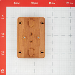 Розетка Systeme Electric Этюд накладная бук (PA16-105T) - фото 2