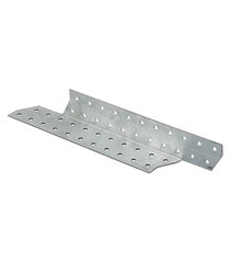 Держатель балки правый оцинкованный 290х40х40х2 мм - фото 1